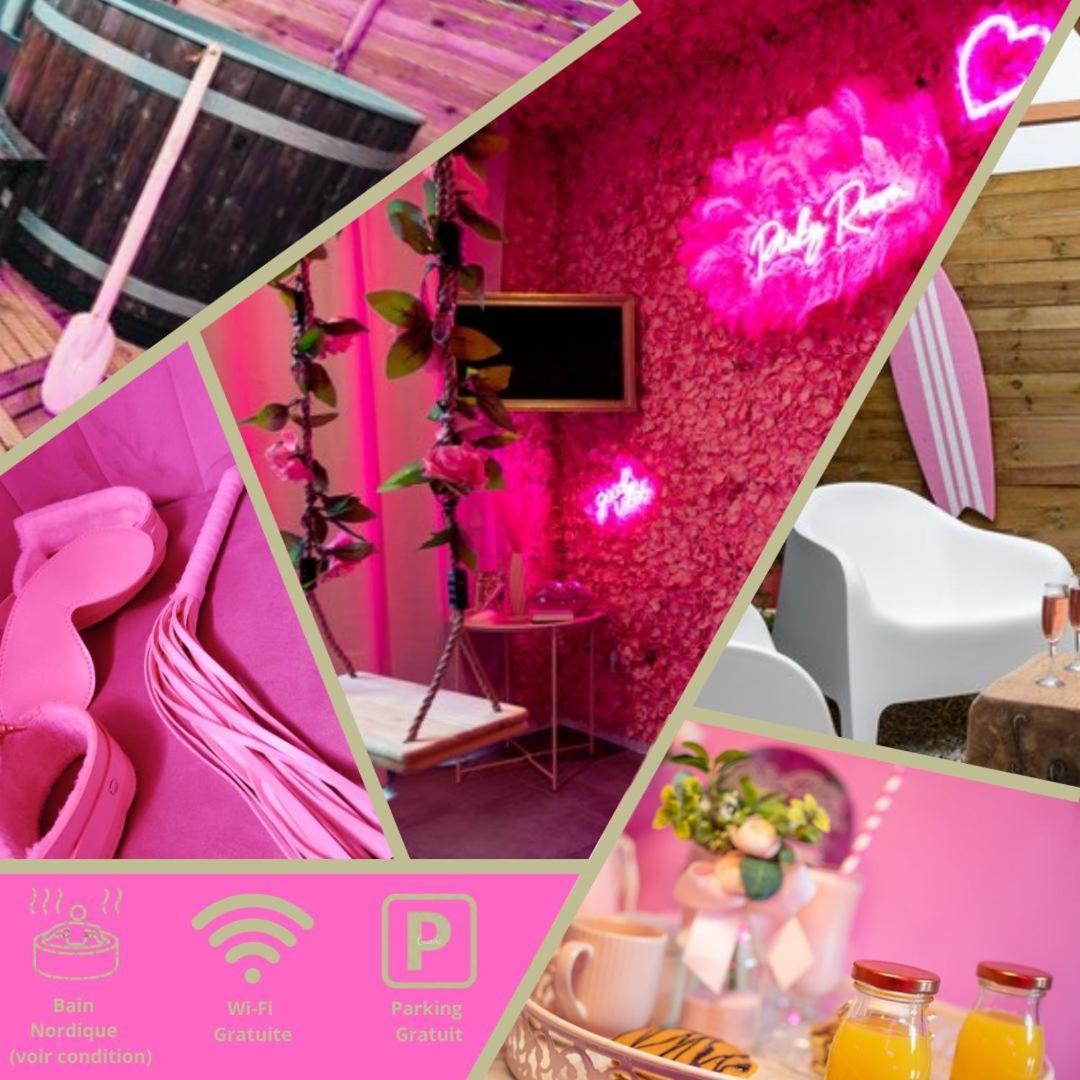Pinky Glamour Pas Que Parking Gratuit Apartment *